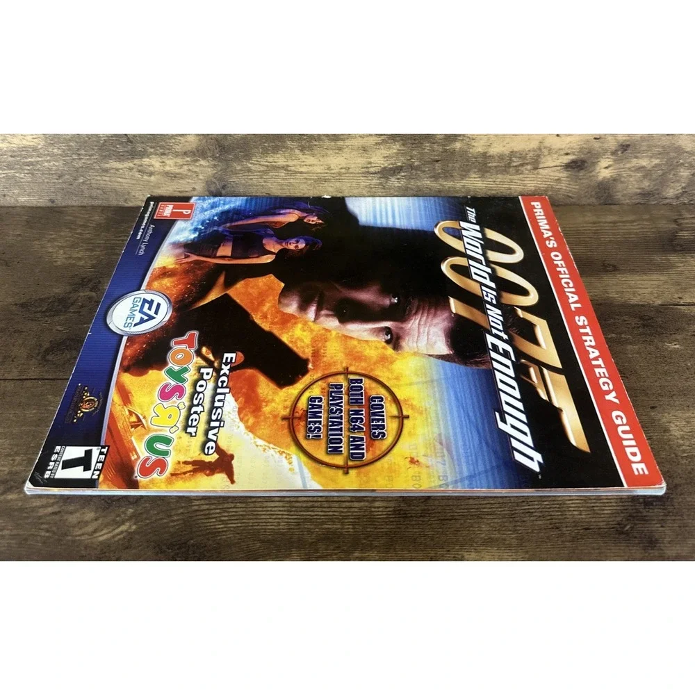 The World Is Not Enough 007 Prima Official Strategy Guide N64 PSX EA No Poster